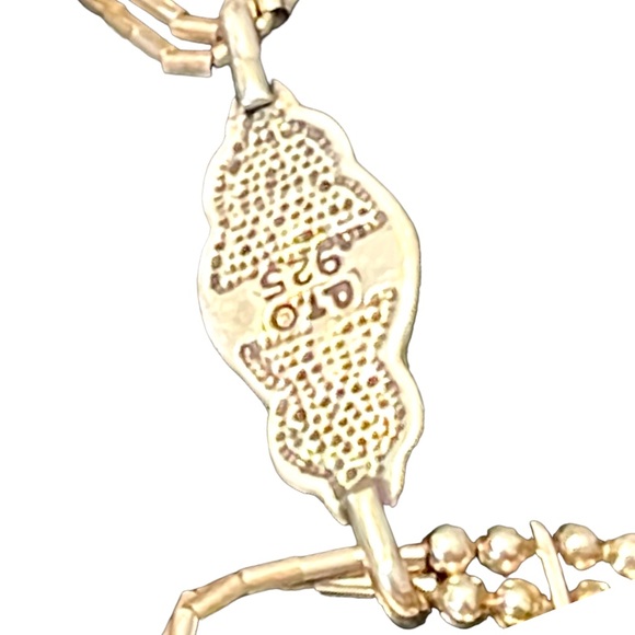 Carolyn Pollack Relios Vintage sterling silver amethyst southwestern bracelet - Picture 3 of 12